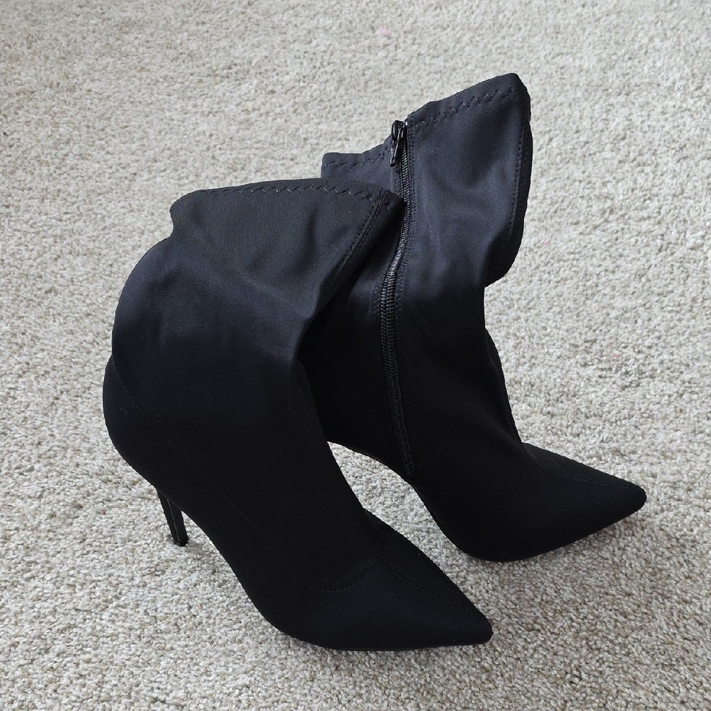 Elegant Black Women's ankle Boots